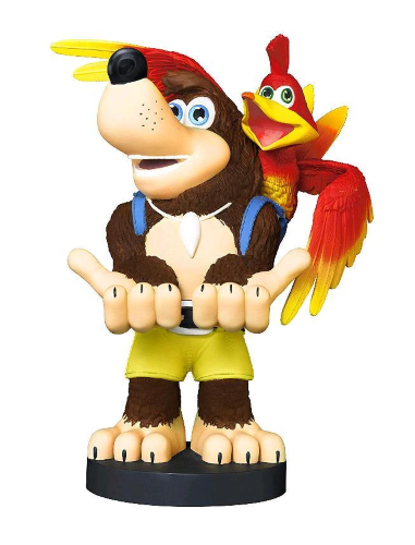 ACTIVISION BANJO KAZOOIE CABLE GUYS SUPPORTO PER CONTROLLER O TELEFONO CON CAVO DI RICARICA MICRO USB 2MT